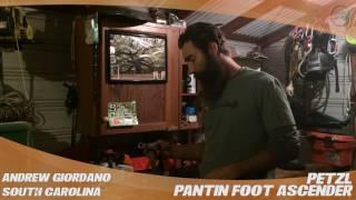 Petzl Pantin Foot Ascender: TreeStuff.com Customer Andrew Giordano's Review In The Field