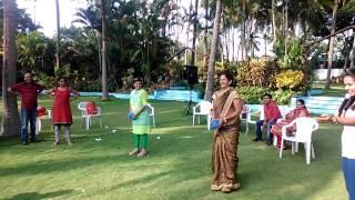 emcee annu kapoor  with another outdoor game