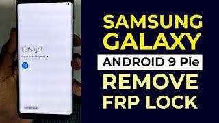 100% Tested | ALL SAMSUNG Android 9 FRP/Google Account Bypass NO SIM - NO Bluetooth - NO Windows Pin