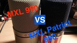 MXL 990 VS. MXL Patriot 990 - Are they different? -