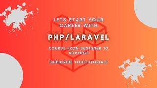 Professional PHP/Laravel Development course is starting soon.