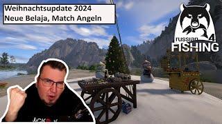 Weihnachtsupdate - Belaja Remake, Neues Match Ruten Angeln uvm | Russian Fishing 4 | Deutsch | UwF