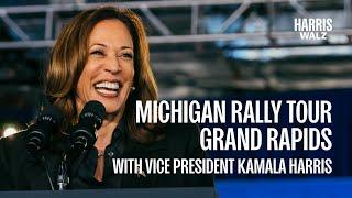 Michigan Rally Tour with VP Kamala Harris | Stop 1: Grand Rapids