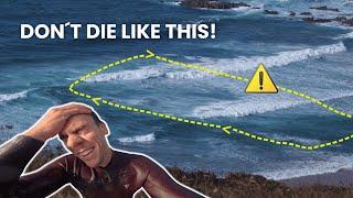 I JUMP INTO A STRONG RIP CURRENT to show how they work - TUTORIAL! POV Surf Portugal #34