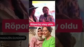 Kızılcık şerbeti'nin Nilay'ı Feyza Civelek ve Sibel Taşçıoğlu'nun röportajı gündem oldu.. #magazin