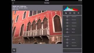 Demonstration: Adobe Lightroom on a Tablet