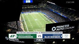 Winnipeg Blue Bombers vs Saskatchewan Roughriders 2024 Western Final Full Game