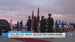Fallen U.S. Navy sailor Angelina Resendiz returns home