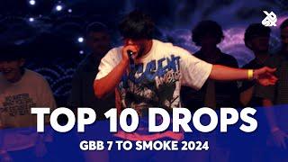 Top 10 Drops | GRAND BEATBOX BATTLE 2024: 7 To Smoke