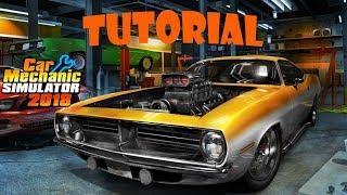 ТУТОРИАЛ! Как получить в игре Car Mechanic Simulator 2018 много денег и опыта с начала игры?