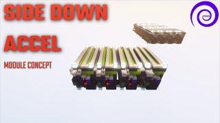 Concept of Side Down accel - General Mobfarm  - Froxxen -  Voidcraft smp