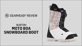 Burton Moto BOA Snowboard Boot | GH Review