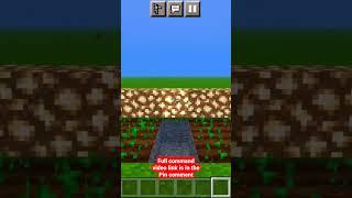 amazing minecraft command block hacks bedrock edition #short #shorts