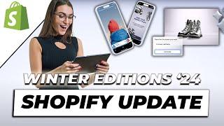 Shopify Editions Winter 2024 Update - Alle Änderungen erklärt | Shopify Tutorial auf Deutsch