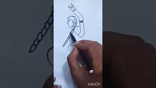 Shalu. Girl. Drawing. with. ट्रिक #drawing #art #ytshort #shalu