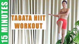 Burn 200 Calories in 15 Mins! Intense TABATA Full Body  -  No Equipment, No Repeats!