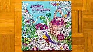 Jardins à l'anglaise Gaëlle Lottier  coloring book