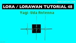 LoRa/LoRaWAN tutorial 48: Yagi-Uda Antenna