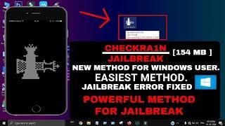 Checkra1n Jailbreak 150 MB only| checkra1n jailbreak for windows|Checkra1n error fixed| iCloudBypass