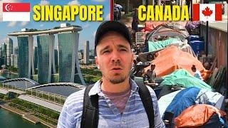 Canadian guy wishes he was from Singapore  (Leaving Canada?)