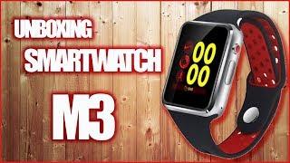 UNBOXING SMARTWATCH M3 I RELOJ CELULAR SIM Y SD