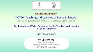 Day 2: Audio and Video Resources for the Teaching and Learning of Social Sciences