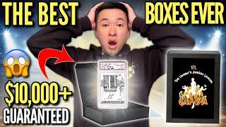 I opened the BEST & MOST EXPENSIVE MYSTERY BOXES EVER MADE ($10,000+ CASE-HIT GUARANTEED)! 