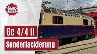 Elektrolokomotive Ge 4/4 II 626 mit Pullman Express Sonderlackierung | 28448