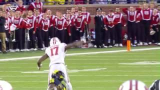 Jourdan Lewis Interception vs. Wisconsin