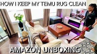 Cleaning My TEMU RUG | Did it SHRED??? Is  TEMU RUGS WORTH BUYING