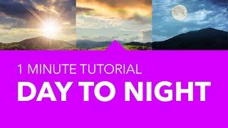 From DAY to NIGHT in Affinity Photo | 1 minute tutorial