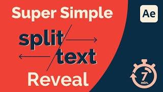 Quick Tip: Simple Split Text Animation the Right Way