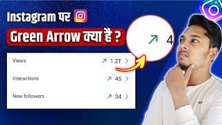 Instagram Par Green Up Arrow Sign Ka Matlab Kya Hota Hai ? What is Green Arrow Sign in Instagram ?