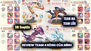 Pocket Incoming : Review Team Rồng của mình đang chơi | Team Ma VS Team Lửa | Shiny Mega Sceptile