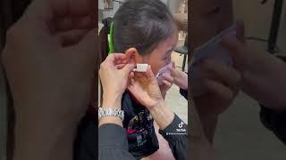  Ouch! Does ear piercing hurts? @DoctorTristanPeh #shorts