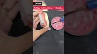 Notching the Dental Cast for Articulation | Pre Cast Mounting Procedure.