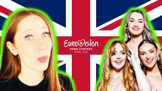 LET'S REACT TO THE UK'S SONG FOR EUROVISION 2025 // REMEMBER MONDAY "WHAT THE HELL JUST HAPPENED?"