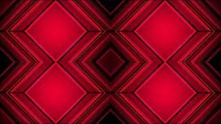 Video Loop Background HD - VJ Loop - No Copyright Royalty Free - VFX Neon Red Diamond Pulse