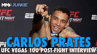 Carlos Prates Dismisses Neil Magny Diving Claims, Wants Jack Della Maddalena | UFC Vegas 100