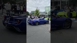 FORD GT STARTUP SOUND AND RACE MODE ACTIVE!! #fordgt #shorts