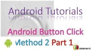 16 Button Click Event in Android |