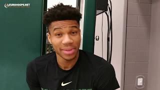 (Greek) Giannis Antetokounmpo one-on-one with Eurohoops