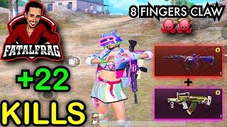 [8 Fingers Claw] FatalFrag With Random Players | PUBG MOBILE