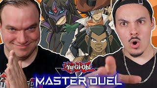 AXEL BRODIE & JIM "CROCODILE" COOK vs NIGHTSHROUD ATTICUS in Yu-Gi-Oh! MASTER DUEL