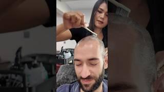 Scalp Treatment sends me to heaven #asmr #relax #scrub #massage #barbershop