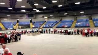 Square Dance in Sedalia, Missouri Grand March with Tom Roper square dance caller