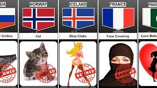 Ban Things from Different Countries | Things banned around the world