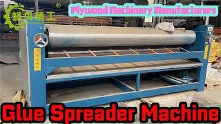 Plywood Veneer Glue Spreader Hot Selling 2022｜Hummingbird machinery Manufacturers