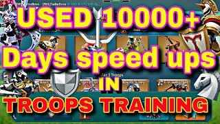 Training Troops in lords mobile  ||  Millions of troops i train #lordsmobile  @LordsMobile