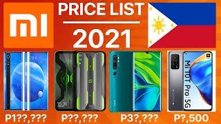 XIAOMI PHONE PRICE LIST PHILIPPINES 2021